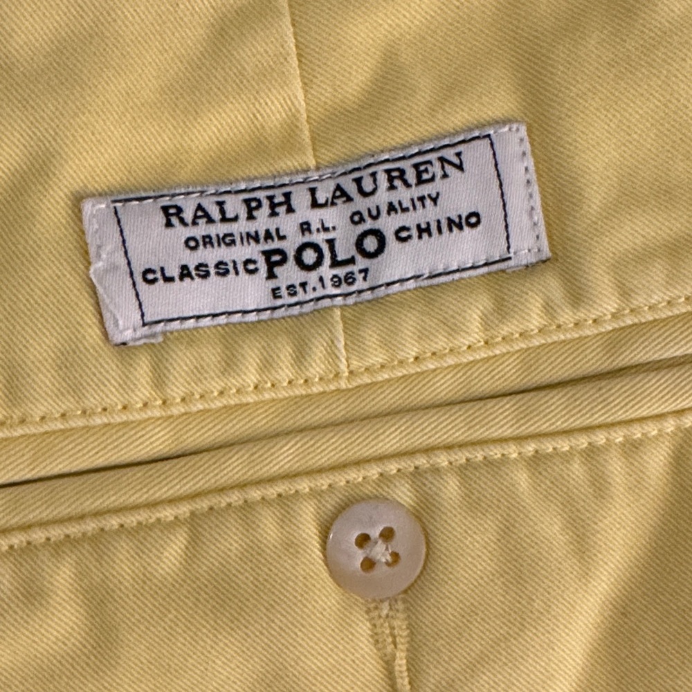 Ralph Lauren Sunny Yellow Chinos - Picture 5 of 6